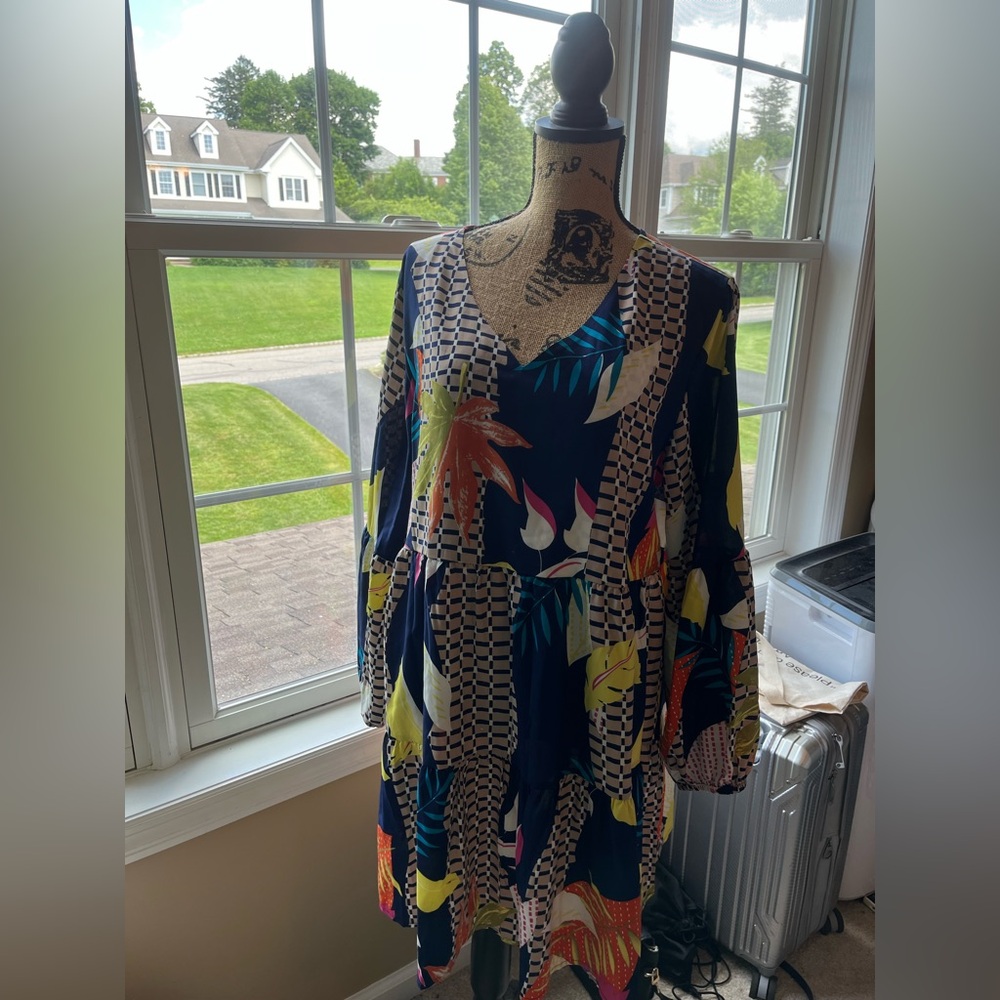 Colorful Patterned Dress
